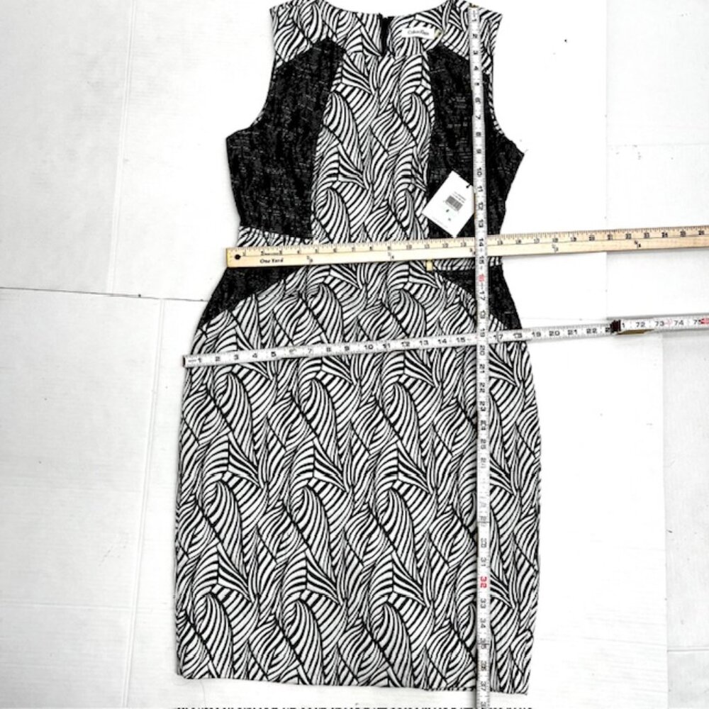 New with tag Calvin Klein dress for office work or casual wear black white (14) - Picture 5 of 9